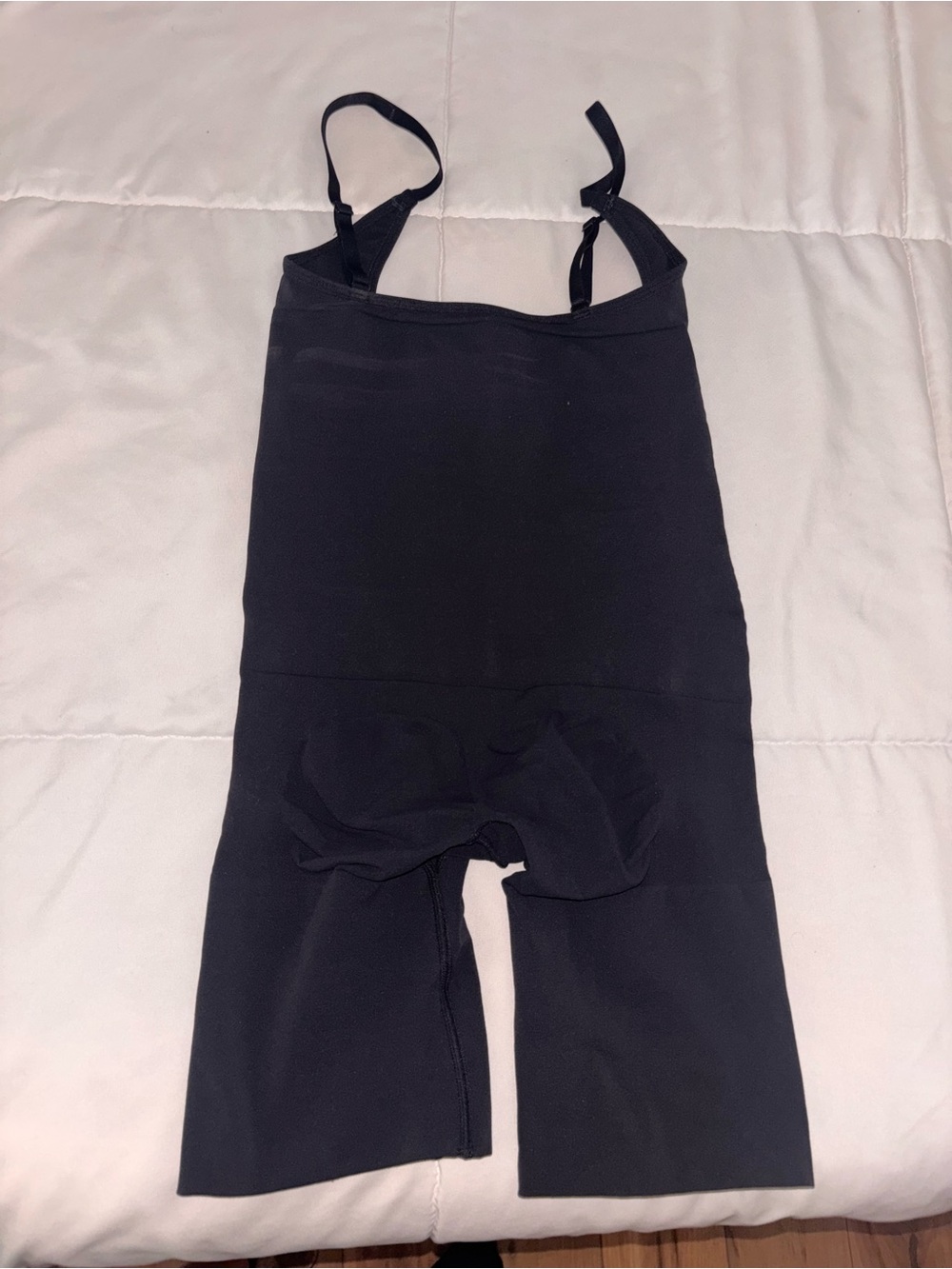 SKIMS Black High-Waist Sculpting Bodyshort with Straps
